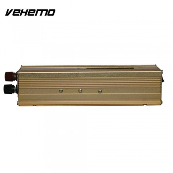 Vehemo 5000W Peak LED Display Power Inverter Transformer Car Inverter Car Converter Aluminium Alloy High Performance