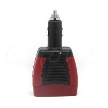 NEW HOT Car DC 12V to AC 220V 75W Power Inverter Adapter USB 5V