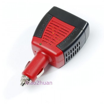 NEW HOT Car DC 12V to AC 220V 75W Power Inverter Adapter USB 5V