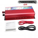 3000W Peak Real 2000W Car Power Inverter 12V to 220V Modified Sine Wave Converter Car Charger Veicular 12V DC To AC 220 inversor