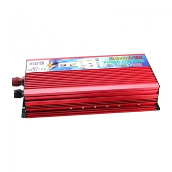 3000W Peak Real 2000W Car Power Inverter 12V to 220V Modified Sine Wave Converter Car Charger Veicular 12V DC To AC 220 inversor