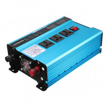 Voltage Transformer PEAK 10000W Car Solar Power Inverter DC12/ 24V to AC220V Sine Wave USB Converter Efficiency Circuit Protect