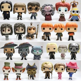 Original Funko POP Harry Potter Snape, Rubeus, Luna, Dobby, Draco Malfoy, Cedric, Sirius, Neville, Hermione Loose Figure Toys