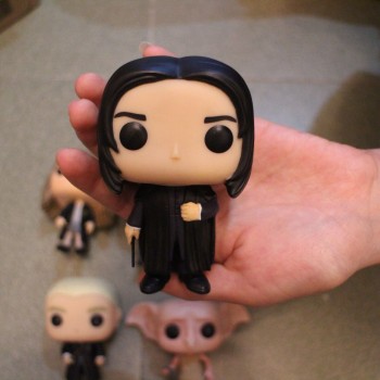 Original Funko POP Harry Potter Snape, Rubeus, Luna, Dobby, Draco Malfoy, Cedric, Sirius, Neville, Hermione Loose Figure Toys