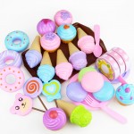 Kawaii Childrens Kitchen Toys Plastic Simulation Food Cake Ice Cream Dessert Pretend Play Early Education Toy For kids Gift