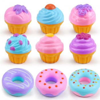 Kawaii Childrens Kitchen Toys Plastic Simulation Food Cake Ice Cream Dessert Pretend Play Early Education Toy For kids Gift