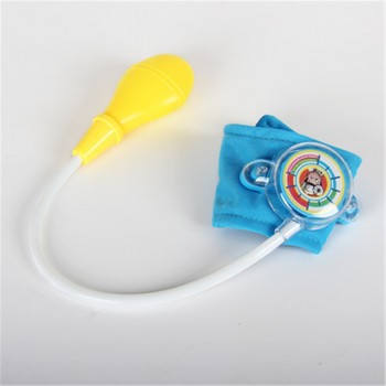 Baby Blood Pressure Toy Funny Play Real Life Cosplay Doctor Dentist Medicine Box Pretend Speelgoed Wooden Kids  Pretend Play Toy