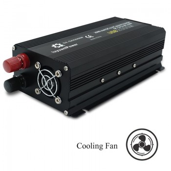 2000w 12v to 220v  Europe socket power inverter modified sine wave inverter dual usb  inverter transformer power dc car inverter