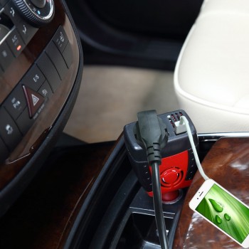 DC12V 20A MAX 150W Inverter Auto Voltage Converter Car Power Inverter Adapter with Cigarette Lighter
