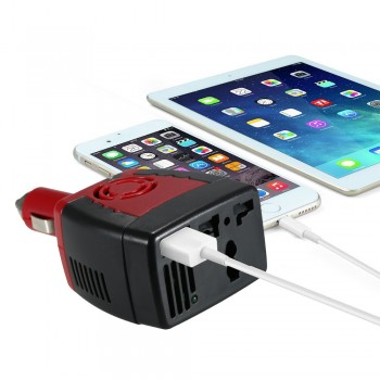 DC12V 20A MAX 150W Inverter Auto Voltage Converter Car Power Inverter Adapter with Cigarette Lighter