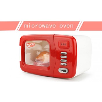 Simulation pretend play set coffee machine amp; eggbeater maciheamp;juice machine amp;microwave oven amp;vocuum cleaner toys brinquedo nina