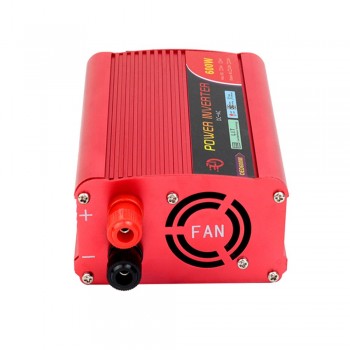AOSHIKE Car Inverter Modified Sine Wave Car Inverter 12V to 110V 220V 600W Red USB Port Car 50HZ Car Charger Voltage Transformer