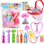 Childrens play house puzzle doctor toy set Boy girl simulation doctor role play doctor game