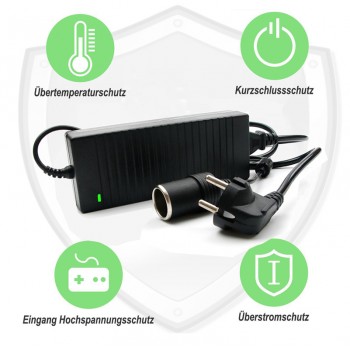 12V Car Power Adapter 120W EU Plug Europe 10A AC To DC Power Supply Voltage Converter 100-220V 230 240V Transformer Rectifier