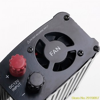 Solar Continuous Inverter 12V DC To 220V AC Modified Sine Wave Converter Car Inverter Power Switch On-board Charger