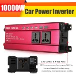 P eak 10000W Car Solar Power Inverter DC 12V to AC 200-240V Sine Wave USB Converter Voltage Transformer USB Modified Sine Wave