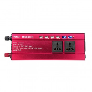 P eak 10000W Car Solar Power Inverter DC 12V to AC 200-240V Sine Wave USB Converter Voltage Transformer USB Modified Sine Wave