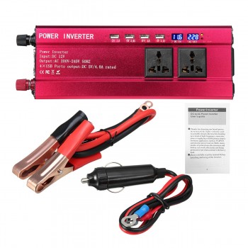 P eak 10000W Car Solar Power Inverter DC 12V to AC 200-240V Sine Wave USB Converter Voltage Transformer USB Modified Sine Wave