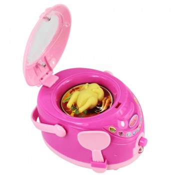Mini Kitchen Toys Light-up amp; Sound Plastic Simulation Home Appliances Kids Children Play House Toy Baby Girls Pretend Play Toys