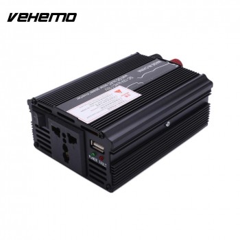 Vehemo Aluminium Alloy 3000W Peak Solar Power Inverter Transformer Converter Car Inverter Portable Power Inverter