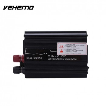 Vehemo Aluminium Alloy 3000W Peak Solar Power Inverter Transformer Converter Car Inverter Portable Power Inverter