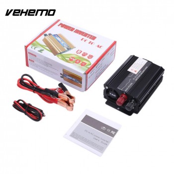 Vehemo Aluminium Alloy 3000W Peak Solar Power Inverter Transformer Converter Car Inverter Portable Power Inverter