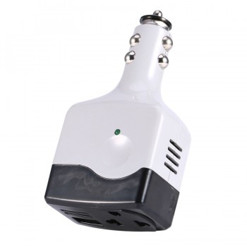 Car Mobile Converter Inverter Adapter DC 12V/24V to AC 480V Charger Power + USB Vehicle Auto Mobile Converters With USB Charger