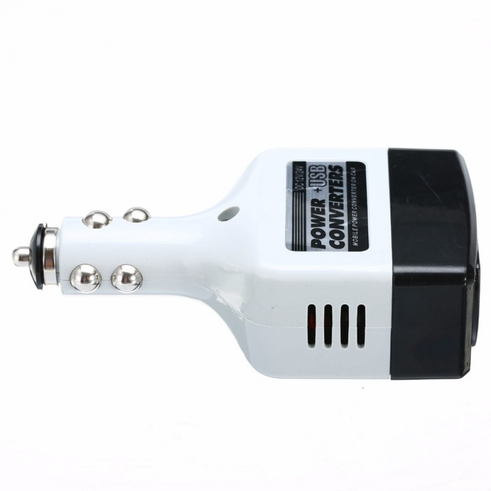 High Quality Car Charger USB Inverters DC 12V/24V to AC 220V Charge Power Converter Adapter For Car Electronics Accessories