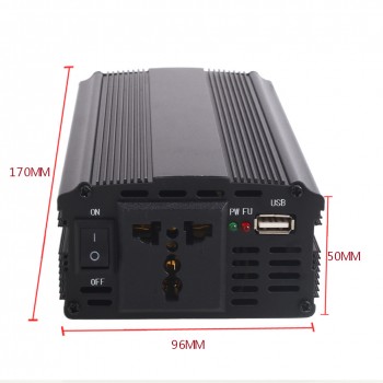 DC24V To AC220V 4000W Car Power Inverter Converter Accessories Electronics Travel Premium Portable Car Inverter