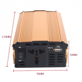 DC24V To AC220V 4000W Car Power Inverter Converter Accessories Electronics Travel Premium Portable Car Inverter