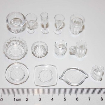 33pcs/lot plate cup dish bowl tableware set  Dollhouse Miniature Toy Doll Food Kitchen living room Accessories 1:12 Scale