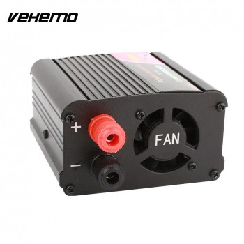 Vehemo Aluminium Alloy DC12V To AC220V Power Inverter Automobile Car Inteverter Dual Converter Portable Adapter Premium Quality