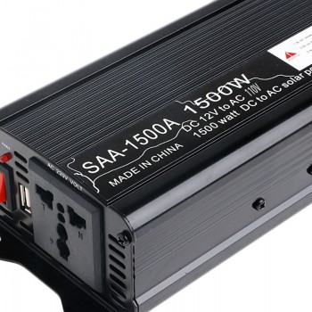 Free shipping Solar Power Inverter 12V DC To 110V AC Modified Sine Wave Converter