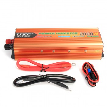 Car Inverter 12V 220V Peak- 600/1000/2000/4000W Power Inverter Voltage transformer inverter 12V-220V Power Supply Switch