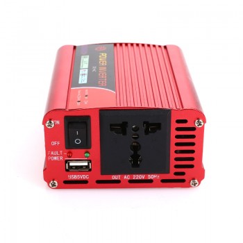 Car Inverter 600W DC 12V to AC 220V Power Inverter Charger Converter Voltage Transformer Vehicle USB Pure Sine Wave Adapter
