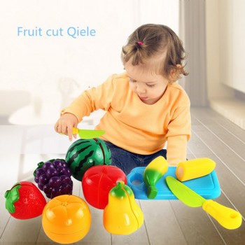 12PCS Children Kitchen Pretend Play Toys Cutting Fruit Vegetable Food Miniature Play Do House Education Toy Gift for Kid