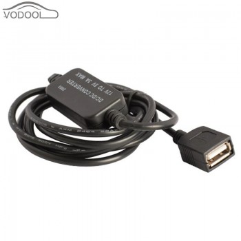 Waterproof 12V to 5V 3A MAX 15W USB Female DC-DC Buck Car Auto Power Inverter Converter Step Down Module Power Supply Cable Wire