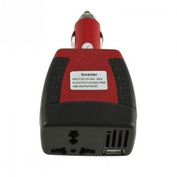 Car styling cigarette lighter Power Supply 150W 12V DC to 220V AC Car Power Inverter Adapter