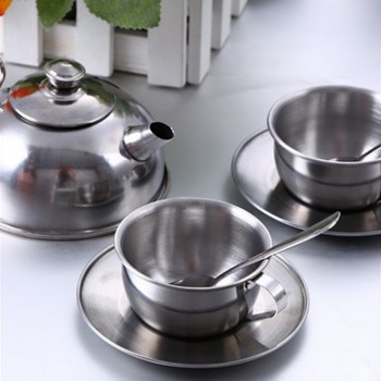 LittLove 25Pcs Stainless Steel Kids House Kitchen Toys Cooking Cookware Children Pretend Play Kitchen Playset - Silver Figures