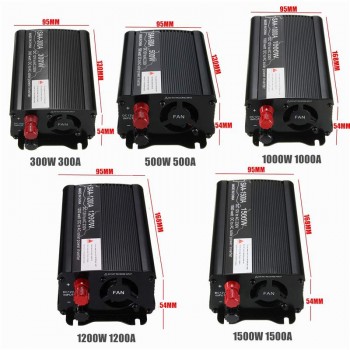 Inverter 600/1000/2000/3000W Peaks 12V 220V Modified Sine Wave Voltage Transformer Power Inverter Converter Car Charge USB