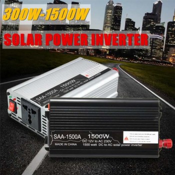 Inverter 600/1000/2000/3000W Peaks 12V 220V Modified Sine Wave Voltage Transformer Power Inverter Converter Car Charge USB