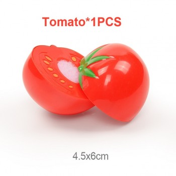 Baby Pretend Play Cutting Toys Kids Kitchen Cooking Set Plastic Fruits and Vegetables Food for Dolls Educational Girls Toys