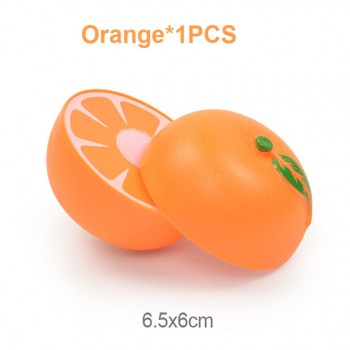 Baby Pretend Play Cutting Toys Kids Kitchen Cooking Set Plastic Fruits and Vegetables Food for Dolls Educational Girls Toys