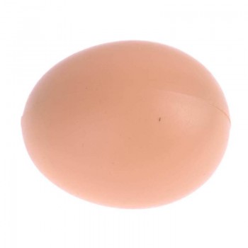 5Pcs Fake Plastic Dummy Eggs Model Joke Farm Chicken Nesting Hen Hatching Egg Graffiti simulation eggs house toy for kids child