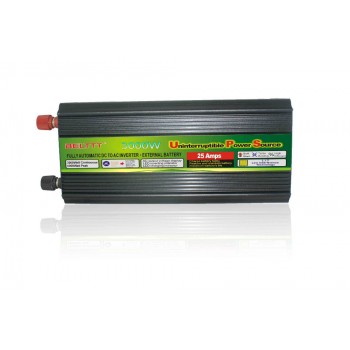 Free Shipping LCD display UPS inverter 3000W 6000W(peak)12v to 220v Inverter+Charger amp; UPS Quiet and Fast Charge power supply