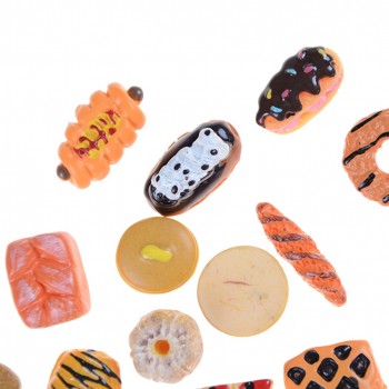 10pcs Home Craft Mini Food Ornament Miniature Dollhouse Decor Doll house Accessories