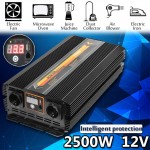 Solar Power Inverter 2500W Max 5000W DC 12V 220To 240V Modified Sine Wave Converter Power Supplies Sine Wave Converter Adapter