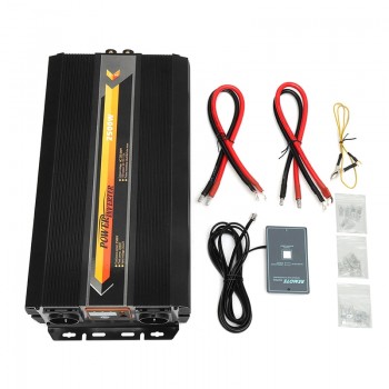 Solar Power Inverter 2500W Max 5000W DC 12V 220To 240V Modified Sine Wave Converter Power Supplies Sine Wave Converter Adapter
