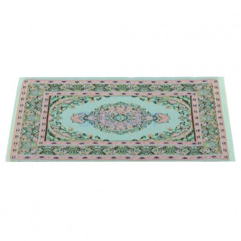 1/12 Scale Dollhouse Miniature Turkish Style Area Rug/Carpet/Mat Floor Coverings for Dolls House Any Rooms Furniture Decor Accs