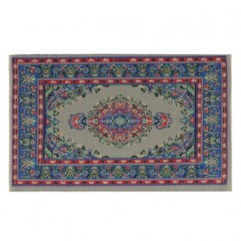1/12 Scale Dollhouse Miniature Turkish Style Area Rug/Carpet/Mat Floor Coverings for Dolls House Any Rooms Furniture Decor Accs